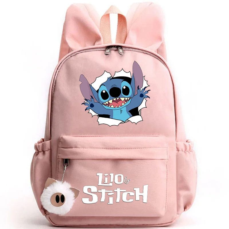 Stitch Backpack for Kids - Keychain Included - Back to School