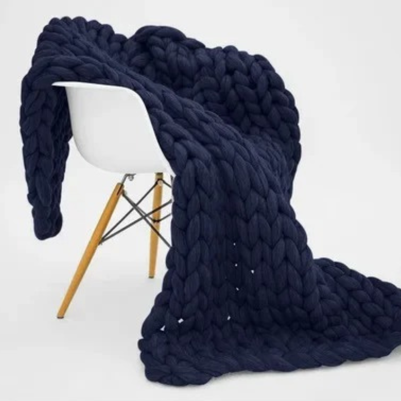 Stornfield | Weighted Organic Cotton Blanket | Breathable, Machine Washable & Ideal for Year-Round Comfort
