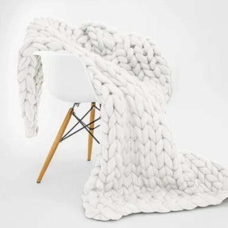 Stornfield | Weighted Organic Cotton Blanket | Breathable, Machine Washable & Ideal for Year-Round Comfort