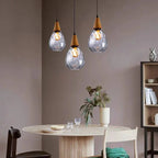 Stylish Teardrop Glass Pendant Light – Home Decor, Ambient Lighting