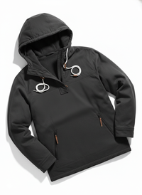 Stylish Winter Hoodie for Men - Warm Fleece Material