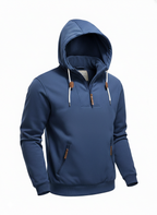 Stylish Winter Hoodie for Men - Warm Fleece Material