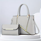 Stylish Women's 2-Piece Handbag Set with Tote & Crossbody – Everyday Use, Fashion Accessory