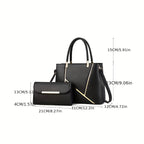 Stylish Women's 2-Piece Handbag Set with Tote & Crossbody – Everyday Use, Fashion Accessory