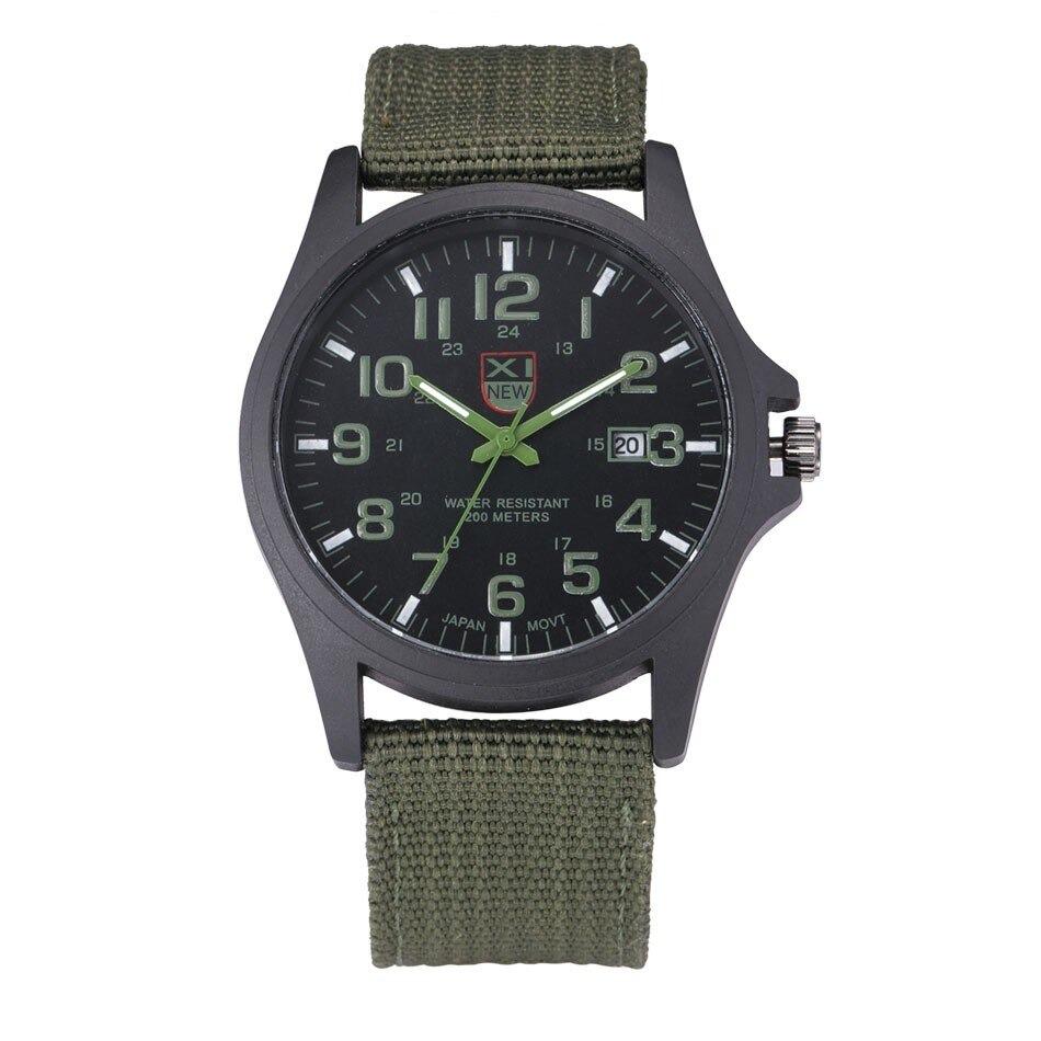 Tactical Men's Watch – Waterproof, Shockproof, LED – Adventure, Outdoor