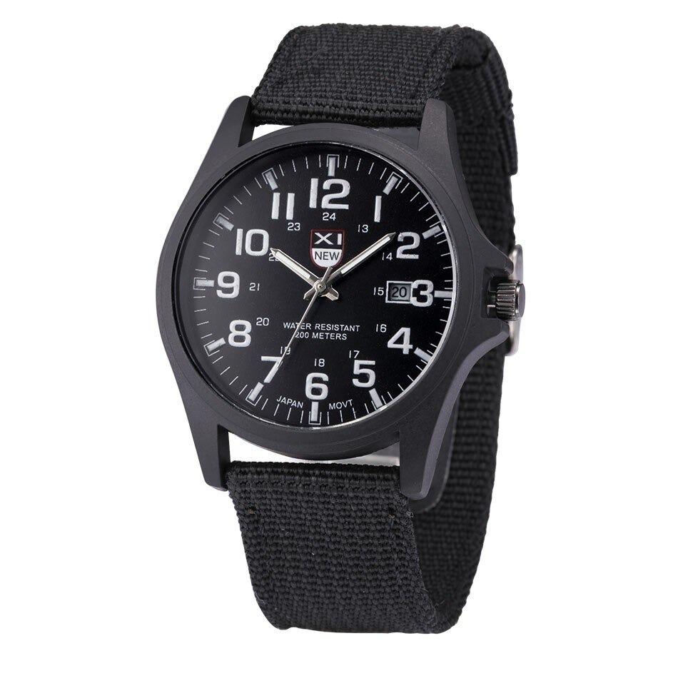 Tactical Men's Watch – Waterproof, Shockproof, LED – Adventure, Outdoor