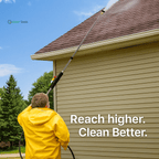 Telescoping High Pressure Washer Wand Set 4000 PSI – Gutter Cleaning, Roof Cleaning