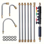 Telescoping High Pressure Washer Wand Set 4000 PSI – Gutter Cleaning, Roof Cleaning