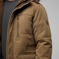 Thick Winter Coat for Men | Insulated Warm Outerwear | Casual Style | Perfect for Cold Weather Wear