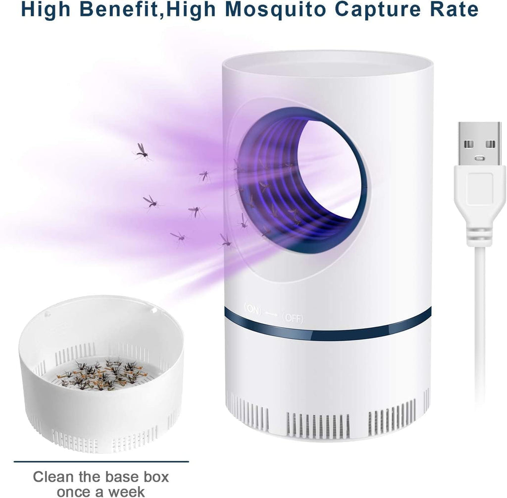 UV Light Mosquito & Fly Trap for Indoor/Outdoor Pest Control – Home, Garden