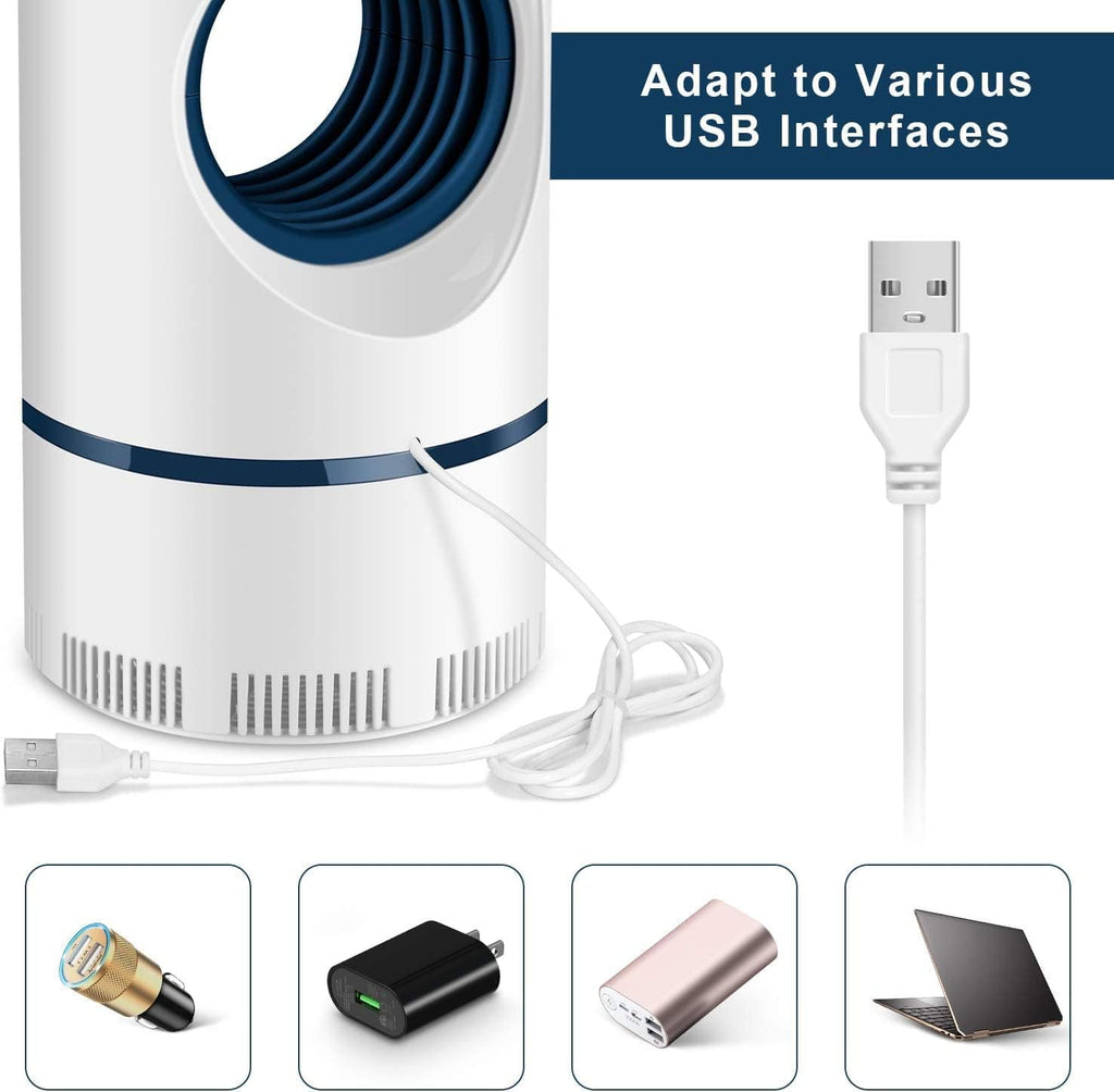 UV Light Mosquito & Fly Trap for Indoor/Outdoor Pest Control – Home, Garden