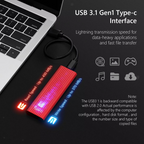 Ultra-Fast Portable SSD USB 3.1 1TB – Gaming, Travel