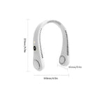Unisex 5-Speed Neck Cooling Fan – Portable Bladeless Design, Travel, Home Office
