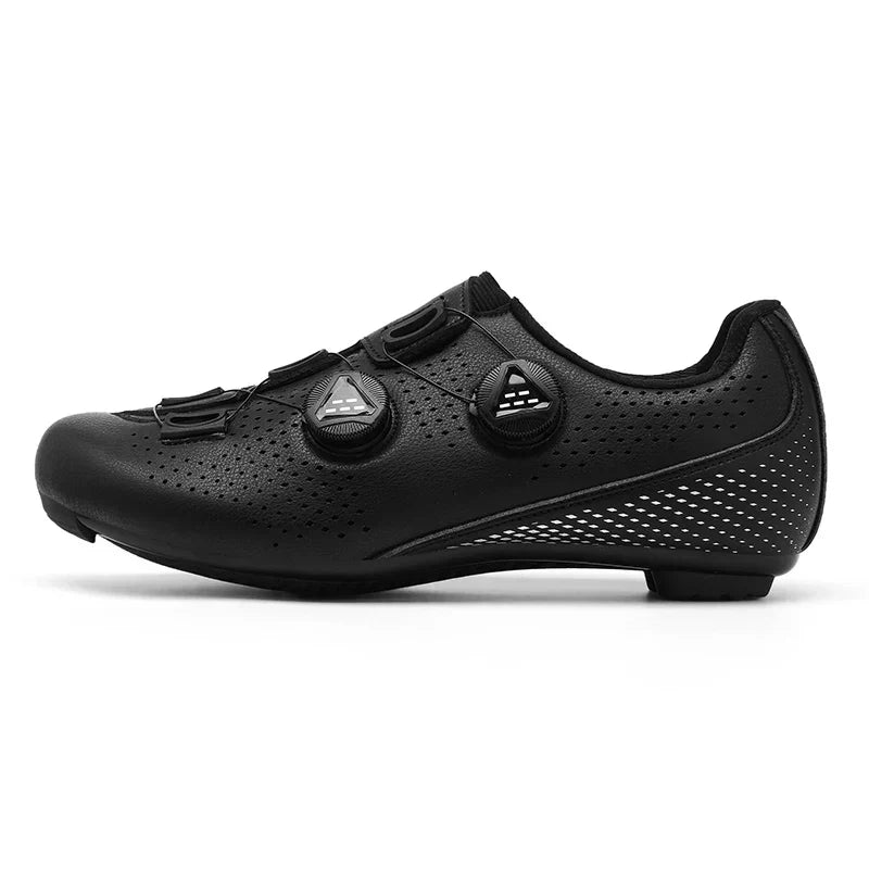 Unisex cycling shoes with dial closure: lightweight and comfortable.