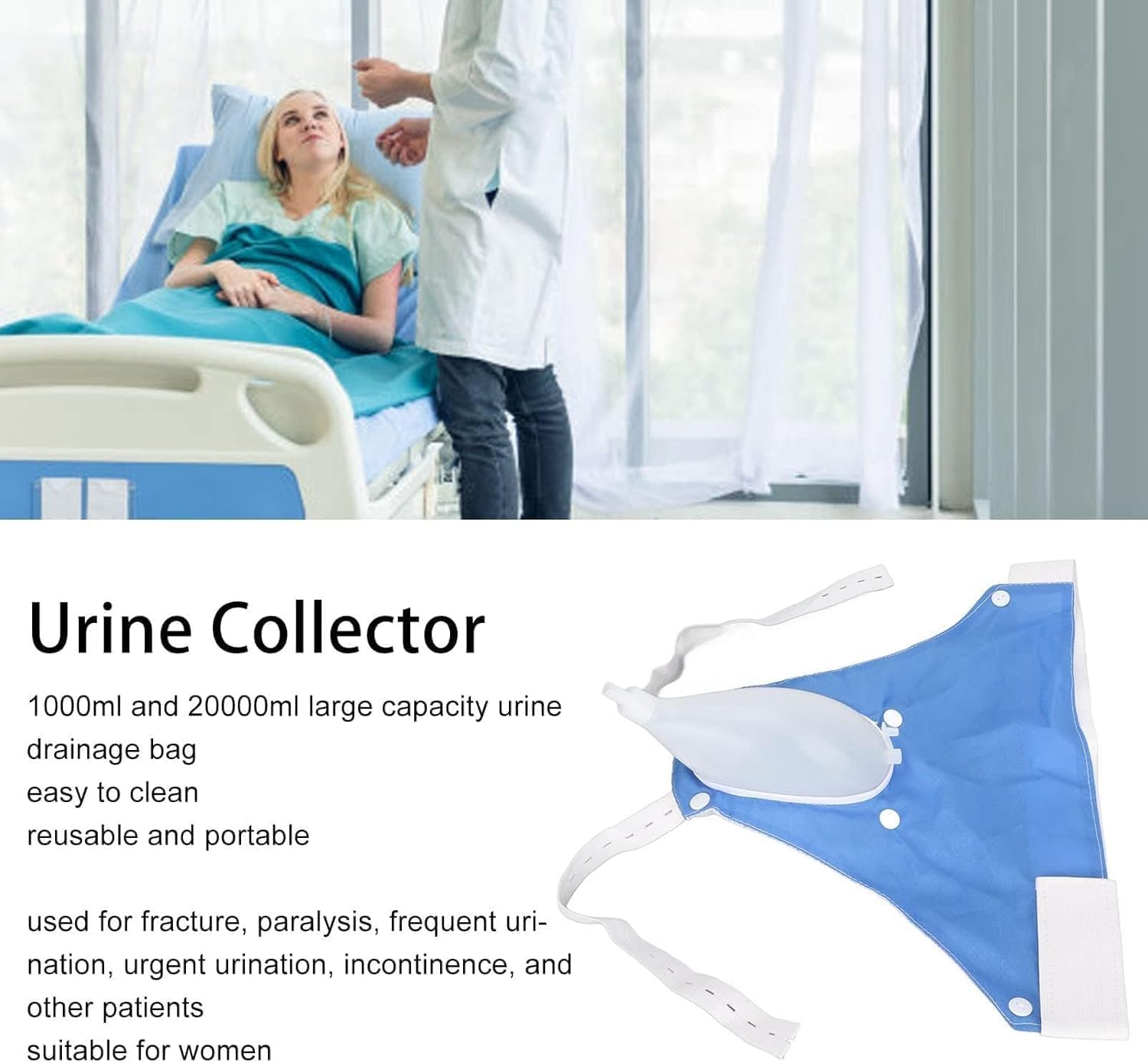 Urine Collector Bag | Portable Leak-Resistant with Drainage Tube – Travel, Outdoor