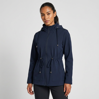 Casual Zip-Up Hooded Jacket with Drawstring Waist – Everyday Wear, Outdoor Style