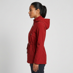 Casual Zip-Up Hooded Jacket with Drawstring Waist – Everyday Wear, Outdoor Style