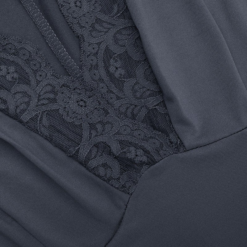 V-Neck Jumpsuit in Soft Fabric - Casual Chic Outfit for Everyday Wear