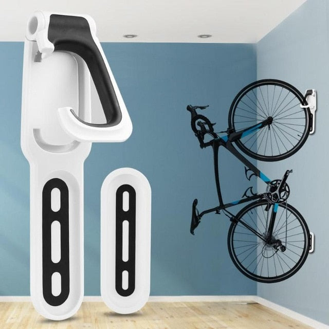 Wall-Mounted Bike Holder Rack | Nordic Design – Space-Saving, Home Organization