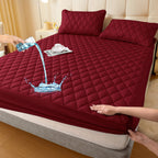 Waterproof Mattress Protector Cover Made of Polyester with TPU Coating – Sleep Comfort, Protection
