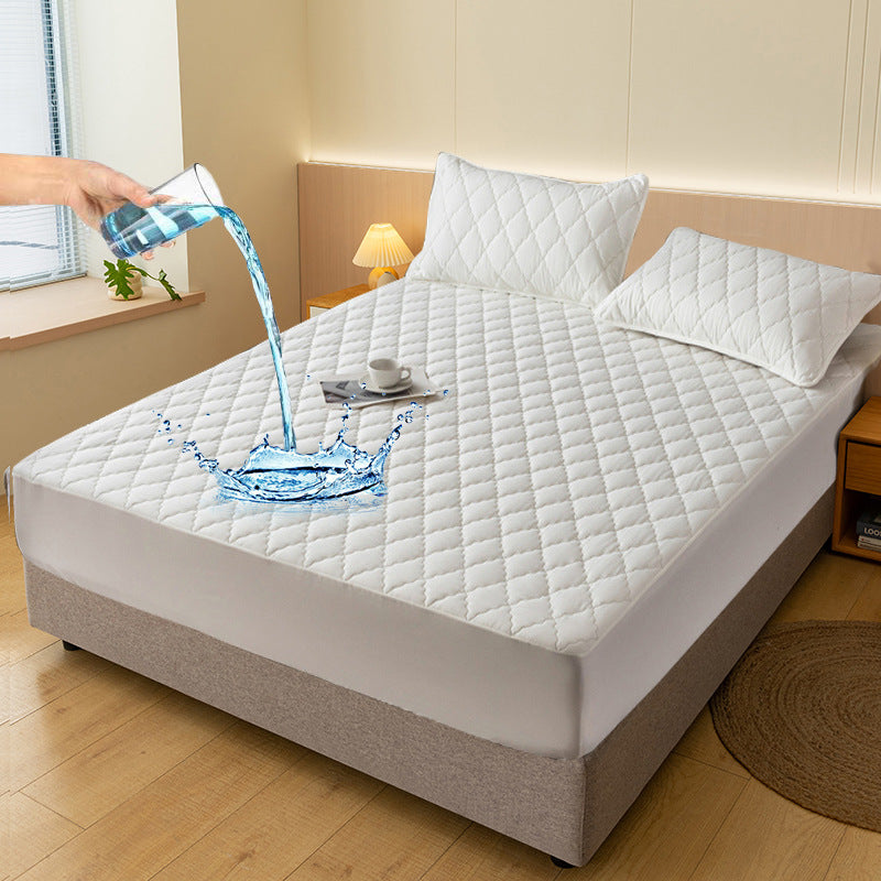 Waterproof Mattress Protector Cover Made of Polyester with TPU Coating – Sleep Comfort, Protection