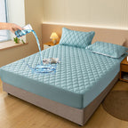 Waterproof Mattress Protector Cover Made of Polyester with TPU Coating – Sleep Comfort, Protection
