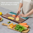 Wave Resin Cutting Board | Acacia Wood – Kitchen, Dining