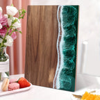 Wave Resin Cutting Board | Acacia Wood – Kitchen, Dining