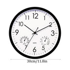 Weatherproof Outdoor Garden Clock with Temperature Gauge – Garden, Patio