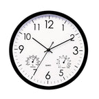 Weatherproof Outdoor Garden Clock with Temperature Gauge – Garden, Patio