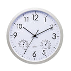 Weatherproof Outdoor Garden Clock with Temperature Gauge – Garden, Patio