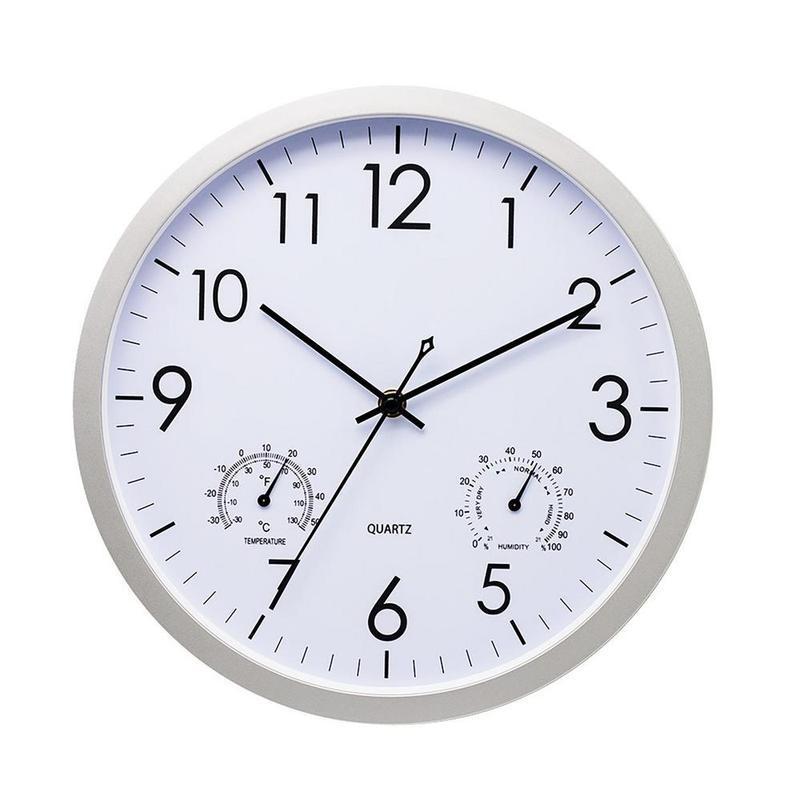 Weatherproof Outdoor Garden Clock with Temperature Gauge – Garden, Patio