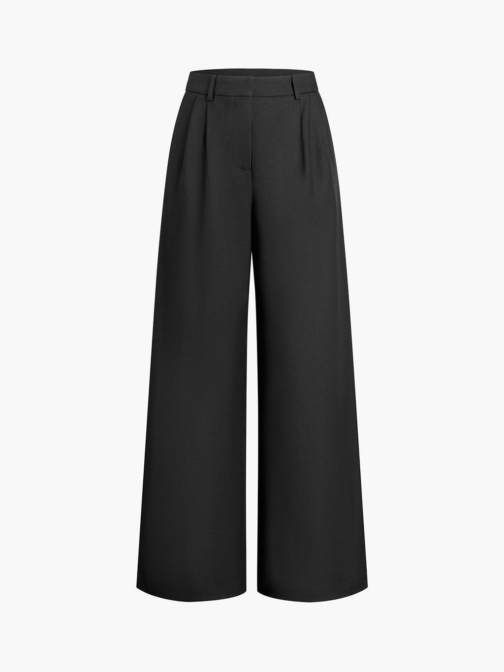Wide-Leg Trousers for Women - Tailored Fit, Comfortable Fabric, Casual Wear