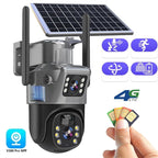 Wireless 4K Security Camera with Solar Panel – Home Security, Outdoor Monitoring