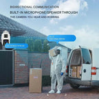 Wireless 4K Security Camera with Solar Panel – Home Security, Outdoor Monitoring