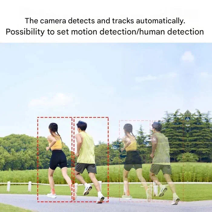 Wireless 4K Security Camera with Solar Panel – Home Security, Outdoor Monitoring