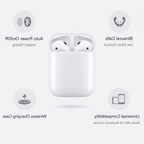 Wireless Earbuds 2nd Generation with Charging Case – Travel, Home Office