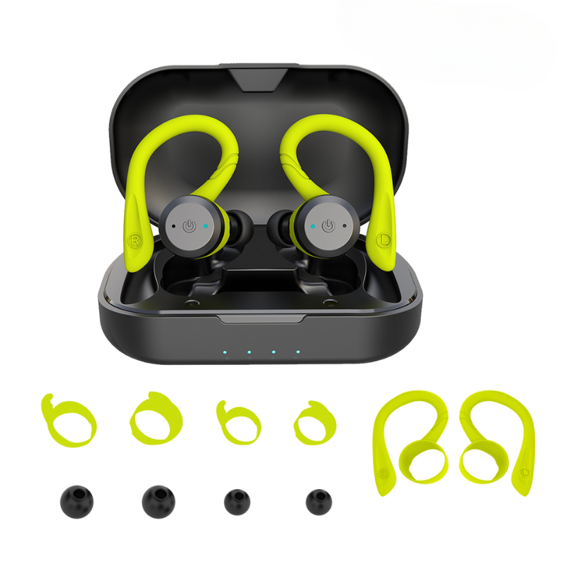 Wireless Sport Earbuds Bluetooth 5.0, IPX7 Waterproof – Fitness, Swimming