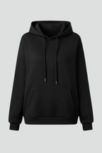 Women’s Hoodie with Drawstring Hood, Front Kangaroo Pocket – Casual, Everyday Wear