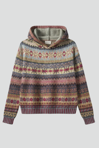 Women's Hoodie with Hood and Ribbed Cuffs – Casual Wear, Everyday Comfort