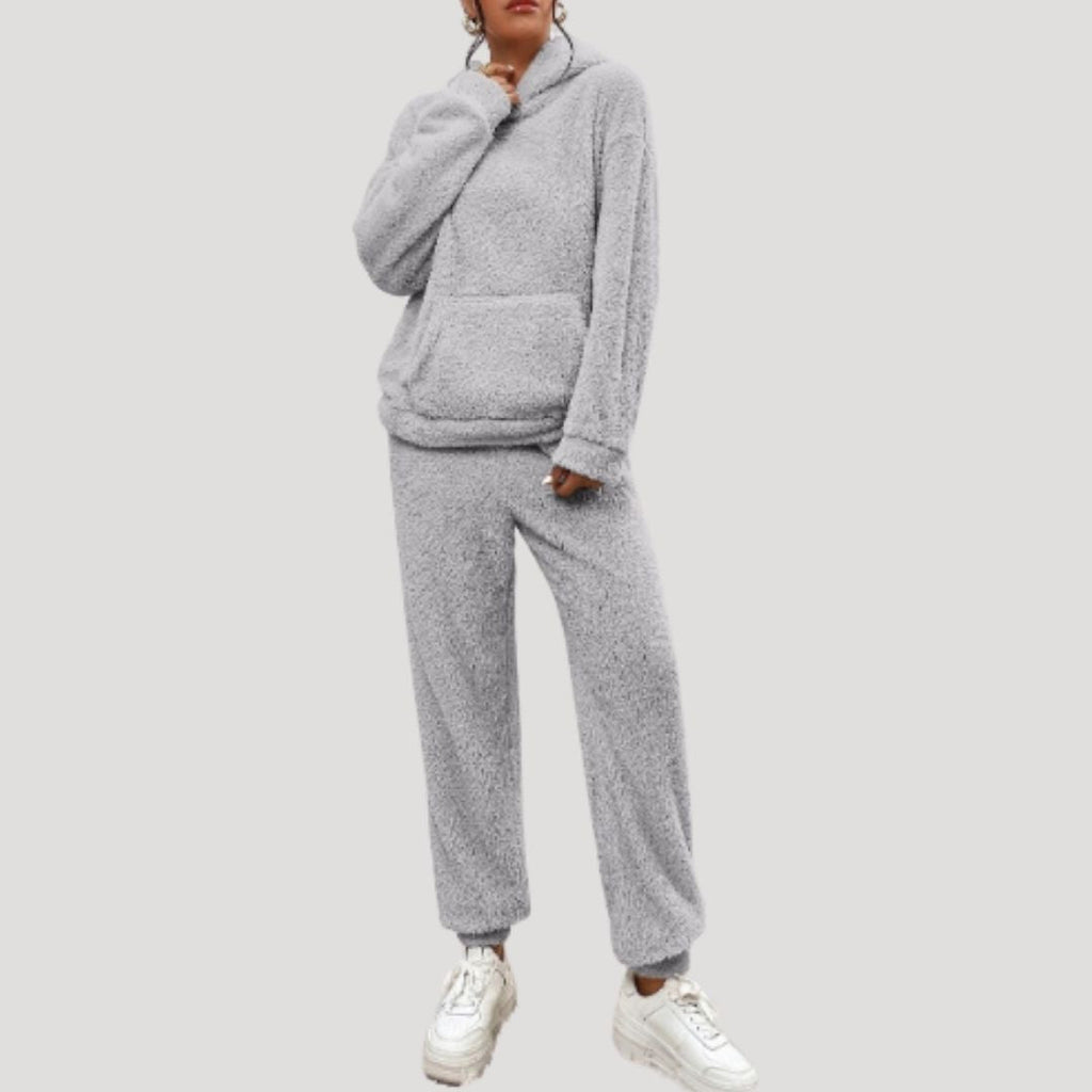 Women's Fleece Loungewear Set | Cozy Winter Tracksuit for Relaxation and Comfort