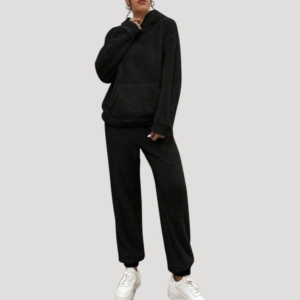 Women's Fleece Loungewear Set | Cozy Winter Tracksuit for Relaxation and Comfort