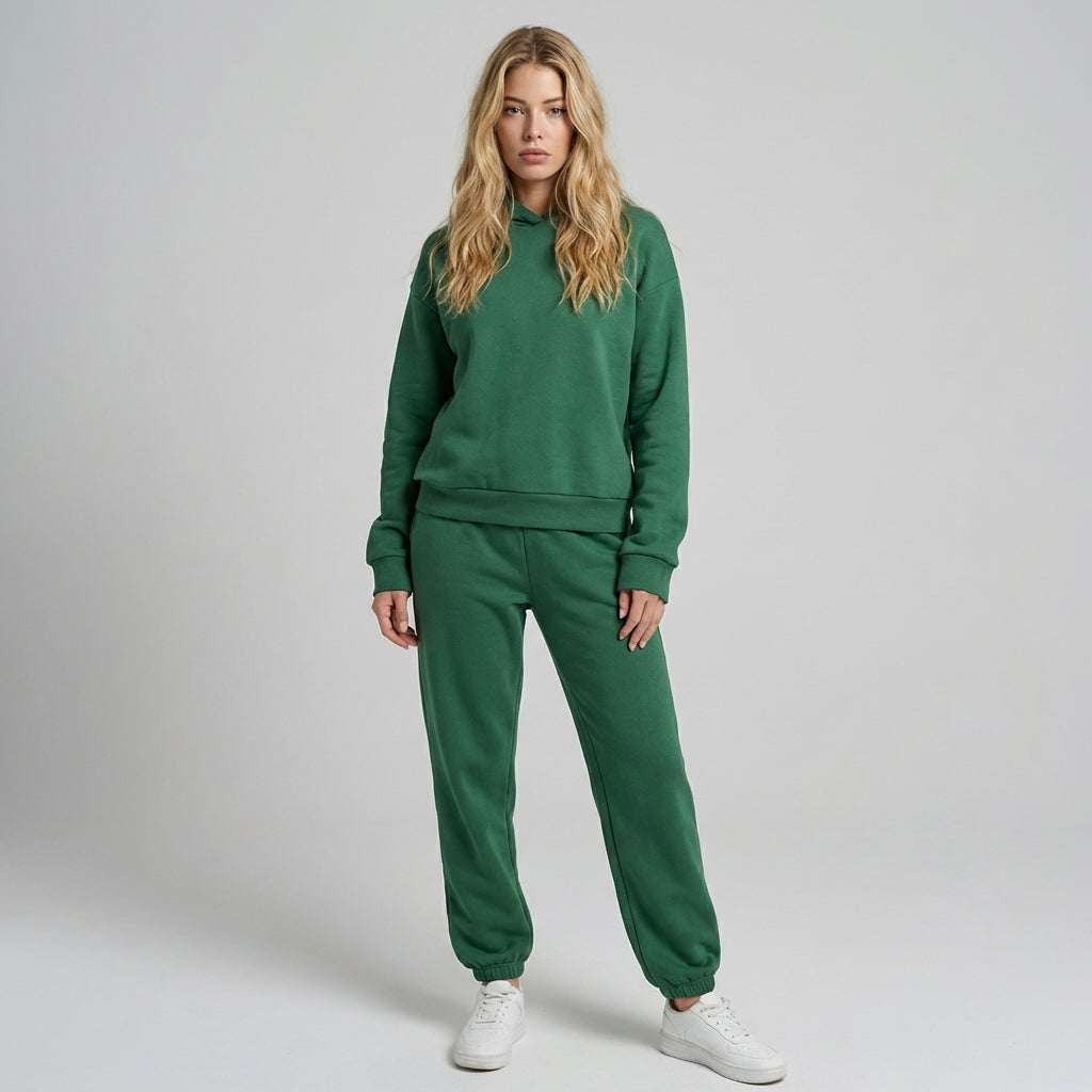 Women's Hoodie and Jogger Set Relaxed Lounge Wear – Casual, Everyday