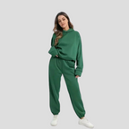 Women's Hoodie and Jogger Set Relaxed Lounge Wear – Casual, Everyday