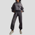 Women's Hoodie and Jogger Set Relaxed Lounge Wear – Casual, Everyday
