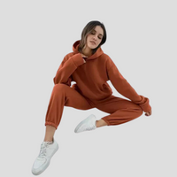 Women's Hoodie and Jogger Set Relaxed Lounge Wear – Casual, Everyday