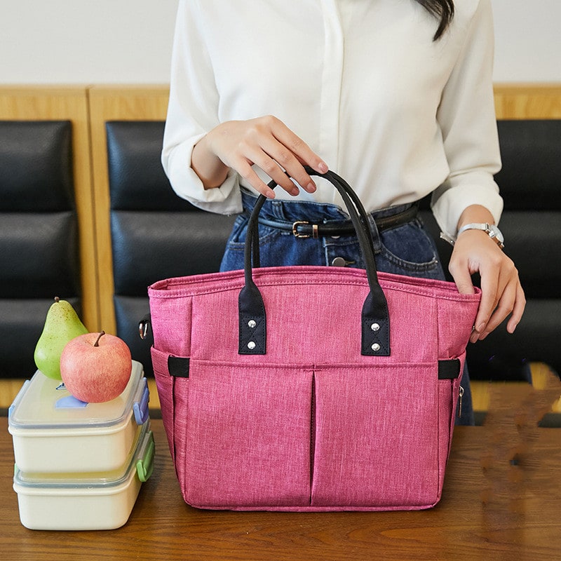 Women's Insulated Lunch Bag with Shoulder Strap – Work, School