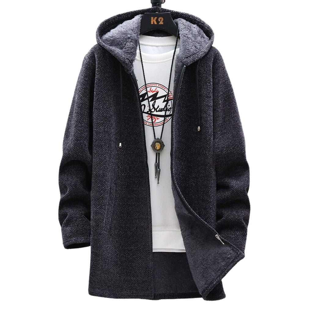 Women's Longline Zip Hoodie – Casual, Everyday Wear