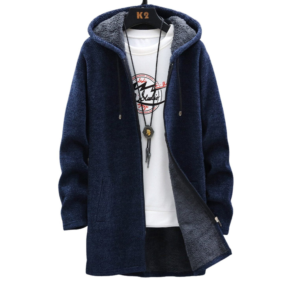 Women's Longline Zip Hoodie – Casual, Everyday Wear