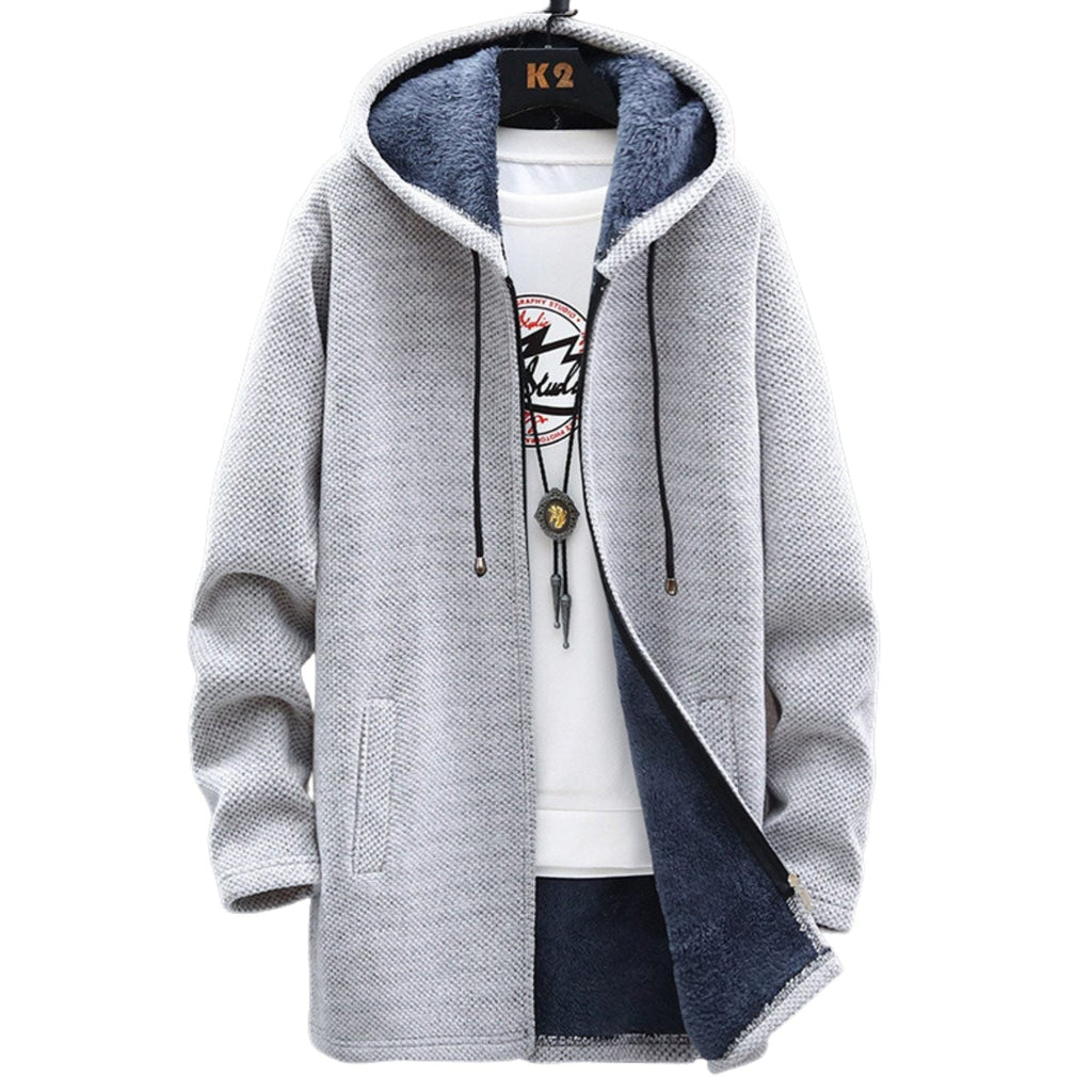 Women's Longline Zip Hoodie – Casual, Everyday Wear